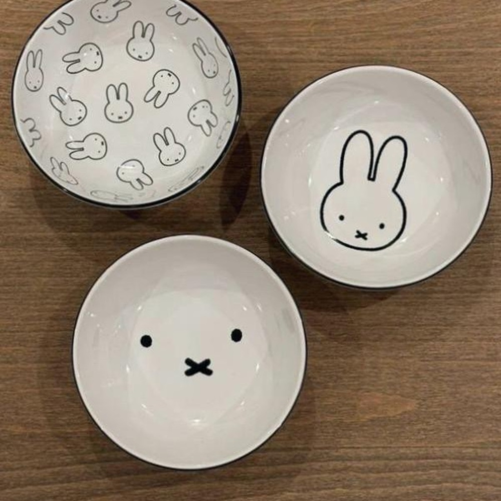 Hem Bunny Pattern Ceramic Box